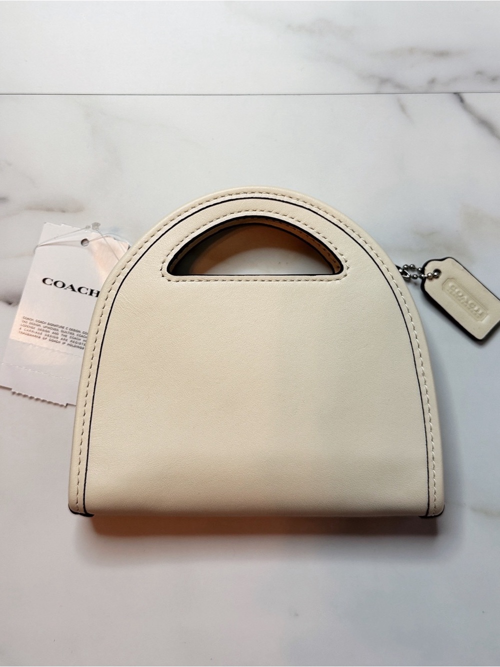NWT Coach Top Handle Card Case